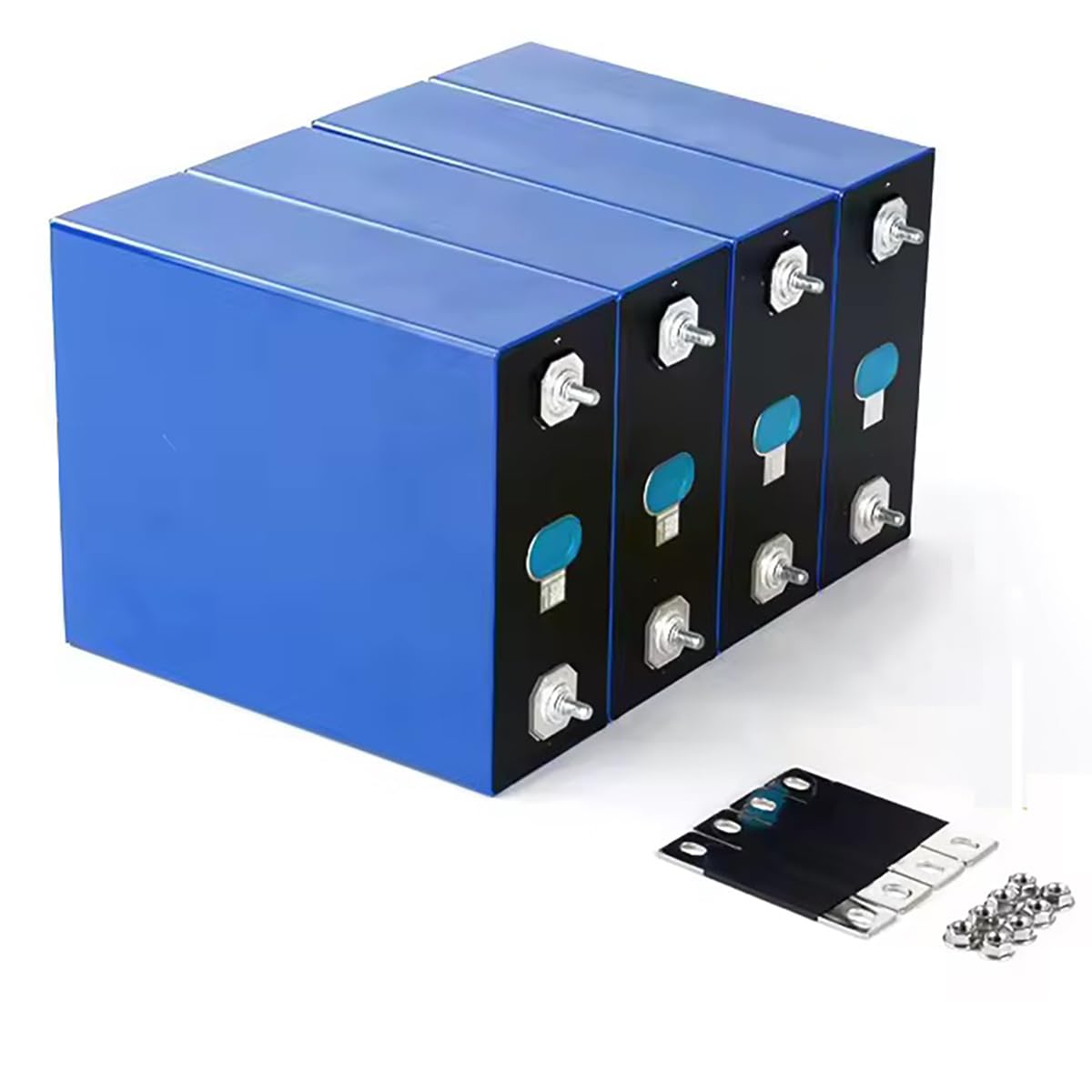EVE LiFePO4 Cell 3.2V 314Ah MB31 Grade A Deep Cycle Battery, (Pack of 4)