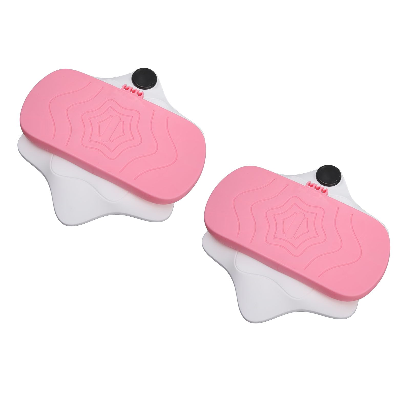 Twisting Waist Disc, 2PCS Separated Abdominal Waist Aerobic Exercise Rotating Board, Skid Resistance Silence Weight Loss Body Shaping Workout Equipment for Home Dormitory