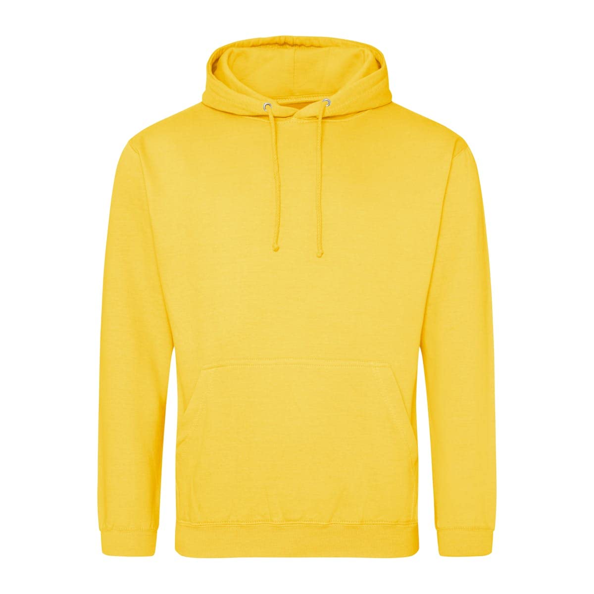 COOZO Unisex College Hoodie - Sun Yellow - L