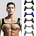 JOCKMAIL Men's Harness Belt Elastic Shoulder Strap Mens Neoprene Harness Mens Crop Top Chest Muscle Harness (US, Alpha, Small, Medium, Regular, Regular, Red)