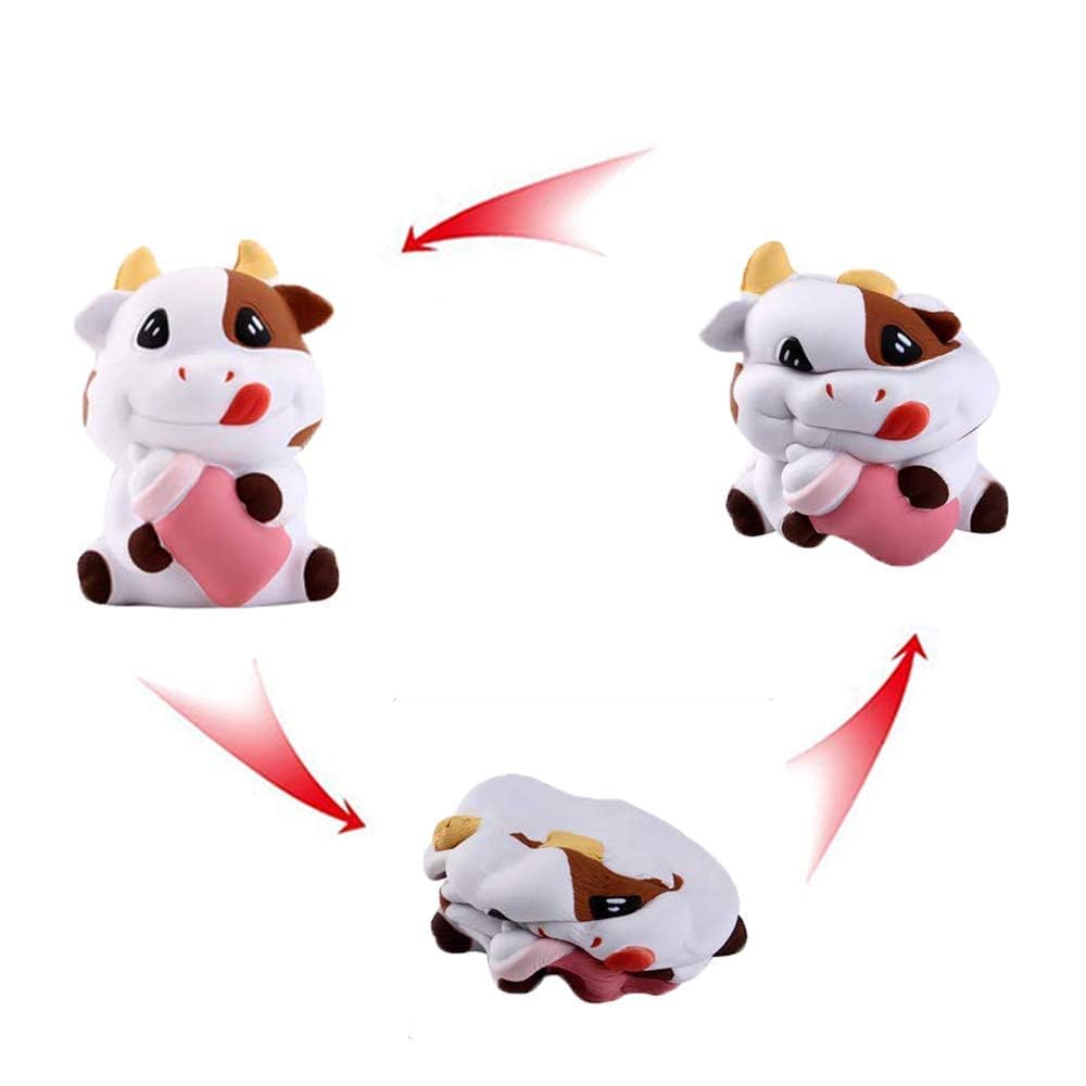 Anboor Squeeze Toys Krowa Powolny wzrost Squishy Anti Stress Pachn?cy Kawaii Ulga w l?ku Du?a
