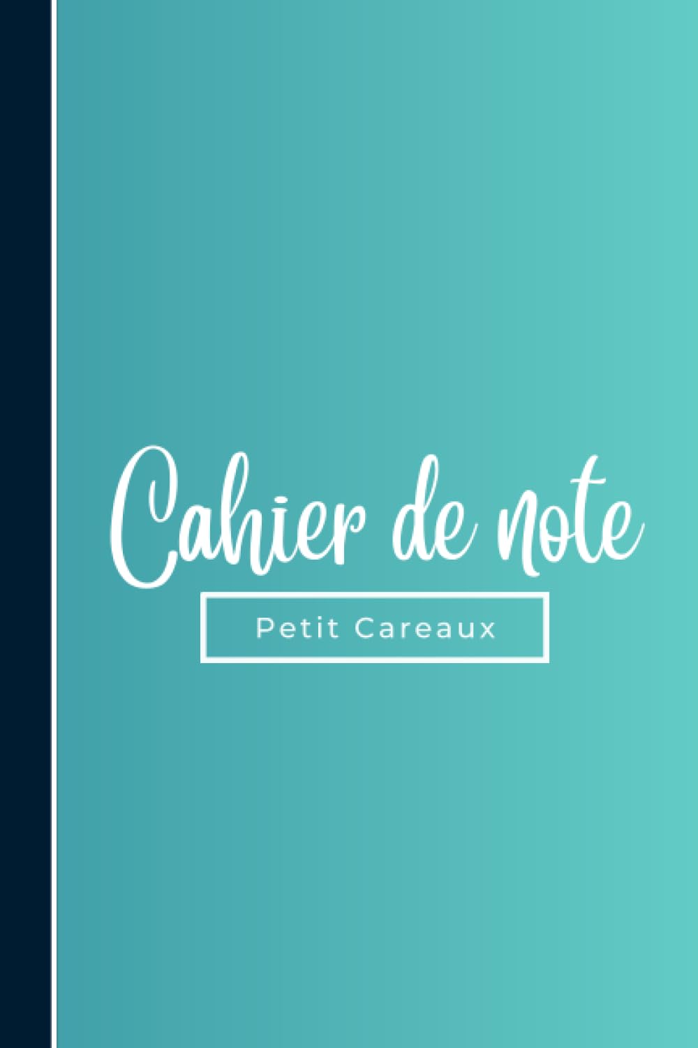 Cahier de note petit careaux: avec une couverture créative, 120 page, Format A5 (6x9)po. (French Edition)