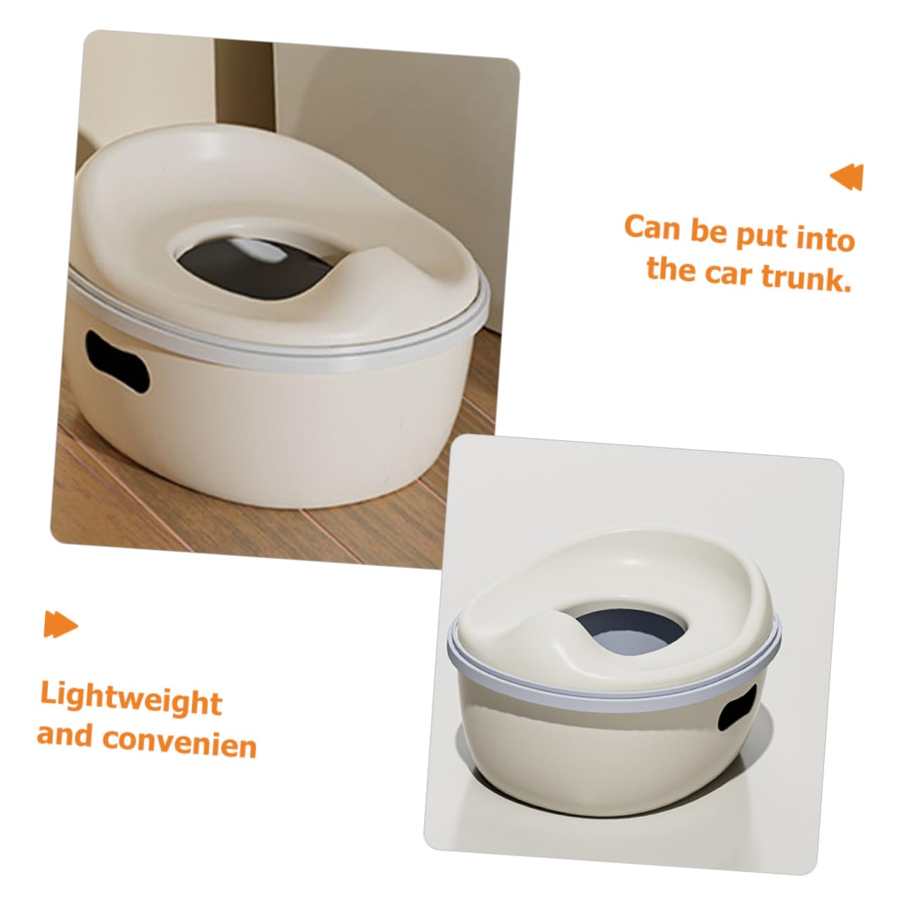 Generic Toilet Seat Potty Training Toilet for Kids Travel Potty Compact Safe for Boys Girls