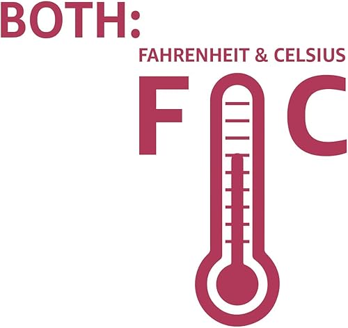 Miniatura 4 de Accesorios para freidora de aire, hoja de trucos, tabla de conversión de cocina, guía de imán para nevera, texto grande, 9 x 10 pulgadas, libro de