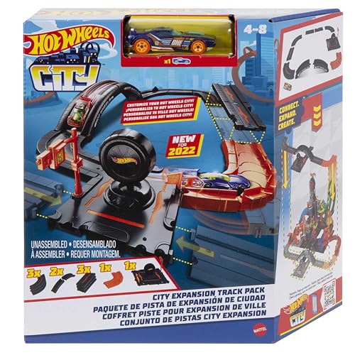 HOT WHEELS City - Erweiterungs-Streckenset inklusive 10...