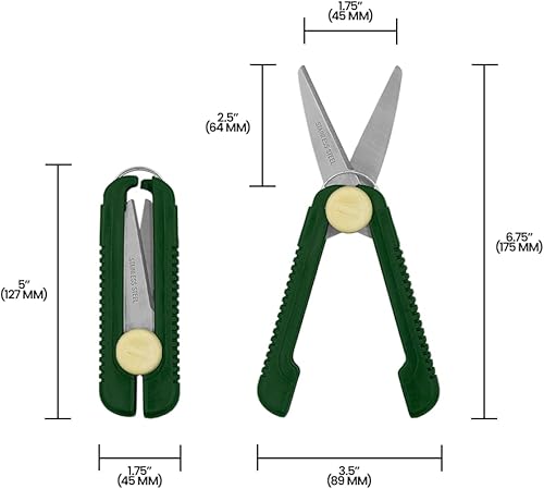 Miniatura 7 de Zenport H329 Tijeras de bolsillo plegables, 6.5 pulgadas, hoja inoxidable