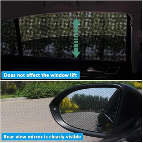 Pare-soleil voiture pour KIA Sorento voyagez au frais avec les vitres ouvertes - 4