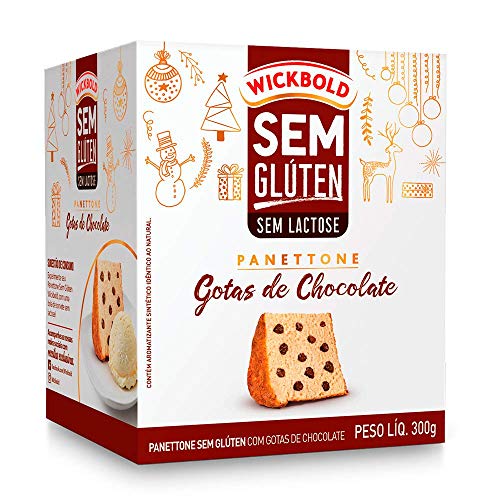 Panettone Sem Glúten Com Gotas De Chocolate 300G