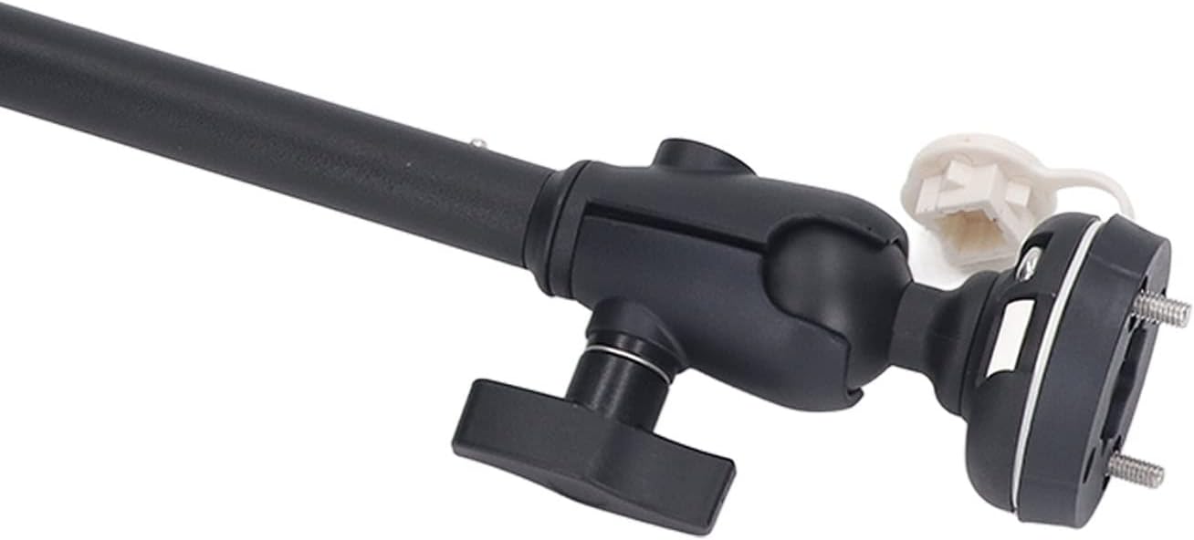 Kayak Camera Mount, Boat Camera Mount Kit Angle Adjustable Tight Clamp Lightweight Canoe Camera Mount Set for Canoes