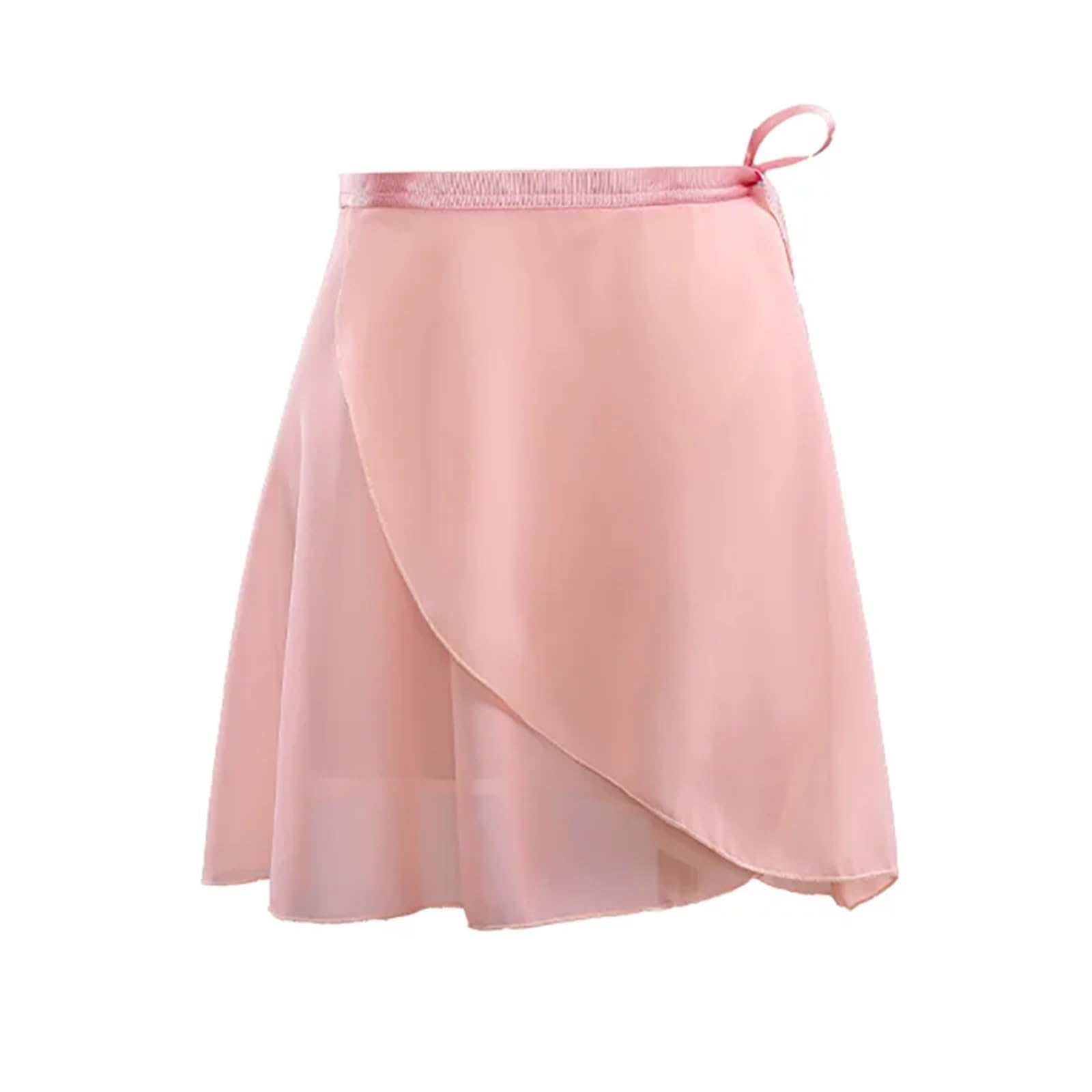 Falda Ballet Mujer Falda de baile tutú de Ballet de gasa for niñas, bufanda envolvente for patín de baile, falda de baile tutú de Ballet de gasa for gimnasia, vestidos de baile de Ballet(Black,L(Heigh
