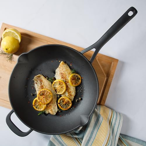 Martha-Stewart-Pre-Seasoned-Cast-Iron-12-Skillet Martha Stewart Pre Seasoned Cast Iron 12 Skillet