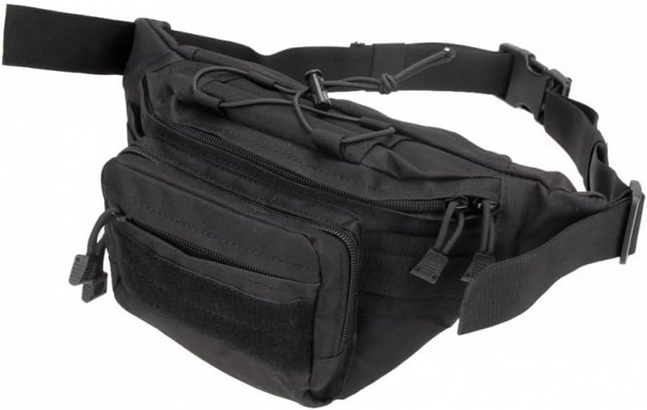 Hiking Fanny Pack for Men Hip Belt Bumbag Utility Bags EDC Fanny Pack Tactical Waist Pack for Outdoor Hiking Climbing Fishing