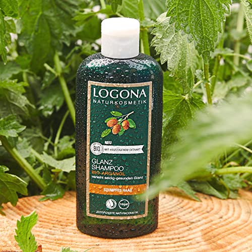 Logona Shampoo für natürlich glänzendes Haar mit Bio-Arganöl