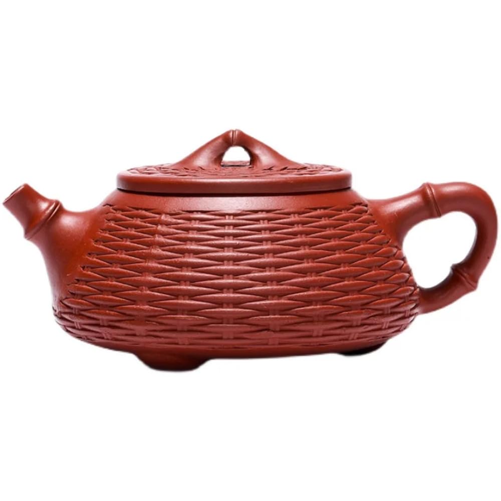 Théière en argile violette Zisha de 200 ml pour infusion Gongfu Cha
