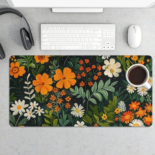 Tapis de souris antidérapant 60x30 cm pour une précision maximale