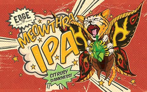 Edge Brewing Companies Very Own Meowthra Northwest IPA Recipe Kit - Brew Your Own - Craft Beer Brewing Ingredient Kit - 5 Gallon - Great Gift Idea