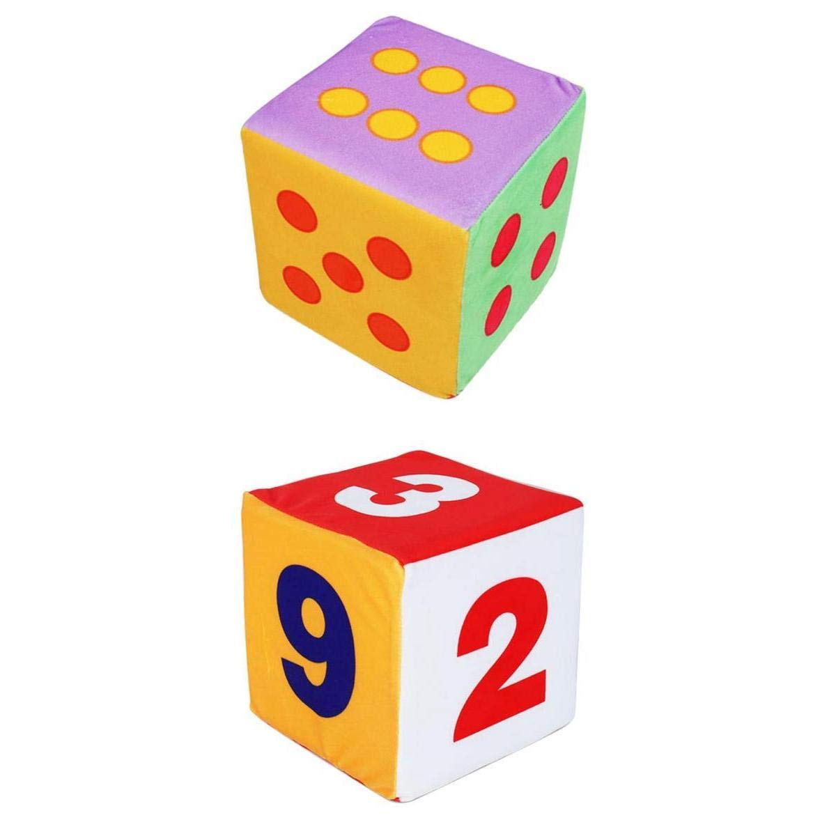 ATORSE Toy 2pcs Jumbo Foam Playing Dice Game Carnival School Supplies 6 Inch Dot/Number-Toys & Hobbies-Games-Game Pieces Parts-image-29