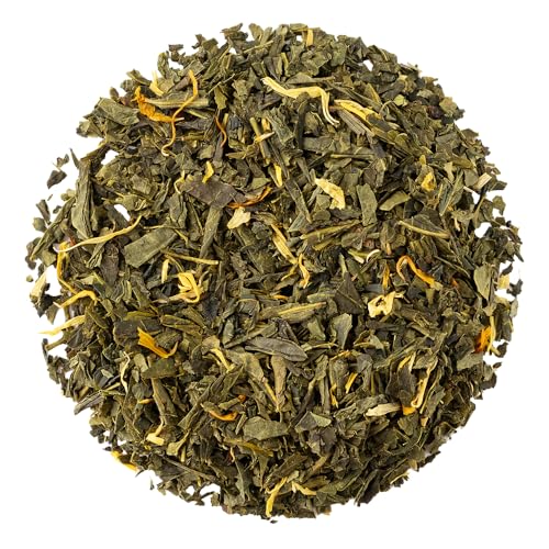 Image of Organic Positively Tea Company, Mango Green Tea Bags, 100 Count, Eco-Friendly Tea Bags, Non-GMO