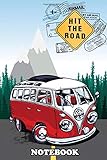  Notebook: Camper Road Trip , Journal for Writing, College Ruled Size 6\