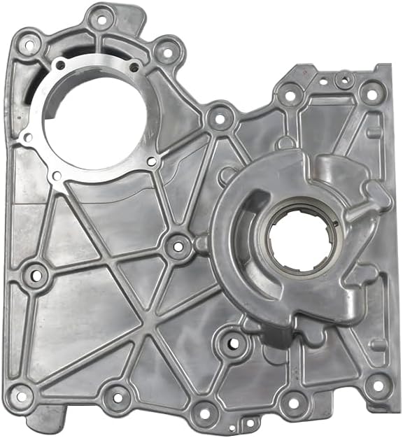 REVO Engine Timing Chain Cover with Oil Pump Replacement for Chevy Colorado Trailblazer Rainier CXL Canyon Envoy 12628565 12601932