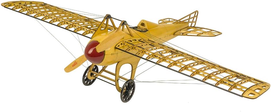 Woodcraft Construction Kit Deperdussin Monocoque Model Planes 1:13 Scale Basla Wood Model Aircraft Kits to Build 3D Wooden Airplane Model Wood Furnishing Gift for Children and Adults