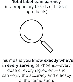 Legion Phoenix Thermogenic Fat Burners & Weight Loss Pills - 30 Serv, 90 Capsules