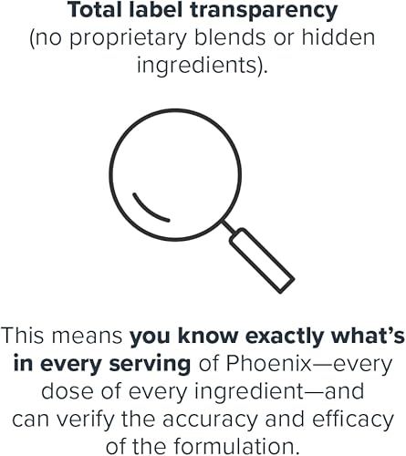 Vista 4 de Suplemento para quemar grasa sin cafeína Legion Phoenix. Píldoras para bajar de peso termogénicas completamente naturales, supresor del apetito