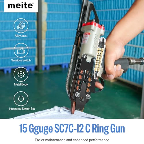 Alicates de timbre neumáticos meite SC7C-I2 para solucionar la fatiga en vallados 5