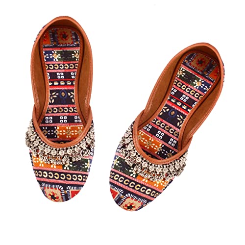 Babbotty Jaipuri Work Women Girls Juttis Ladies Juti Mojari