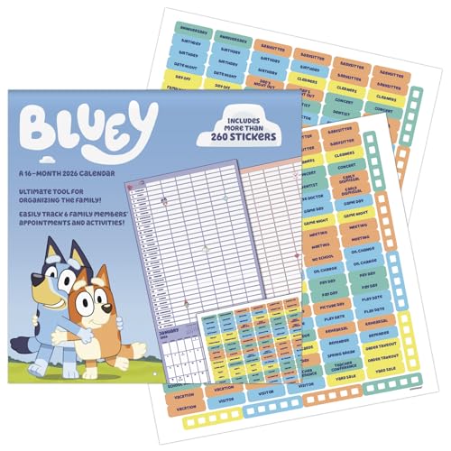 2026 Bluey Wall Calendar - image 8