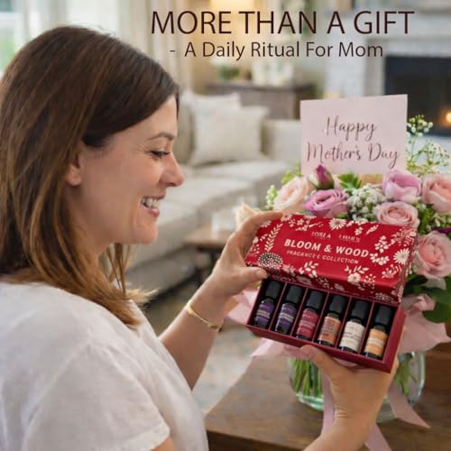 Image of Premium Fragrance Oil Set - Highly Concentrated Scented Oils for Candle Making, Soap, Wax Melts & Home Fragrance, Long Lasting Aroma Oils Gift Set for Diffusers & DIY, Aromatherapy Mothers Day Gift