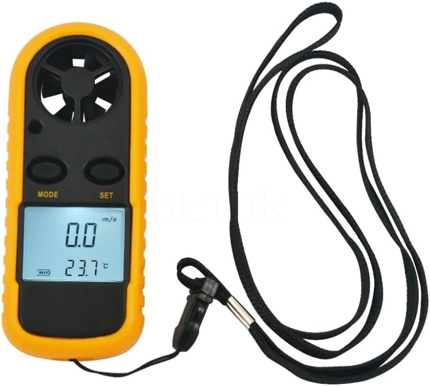 Digital Manual Anemometer Intelligent Anemometer air Speed Scale Anti Drop Measures