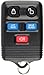 KeylessOption Keyless Entry Remote Control Car Key Fob Clicker Replacement for Navigator CWTWB1U551