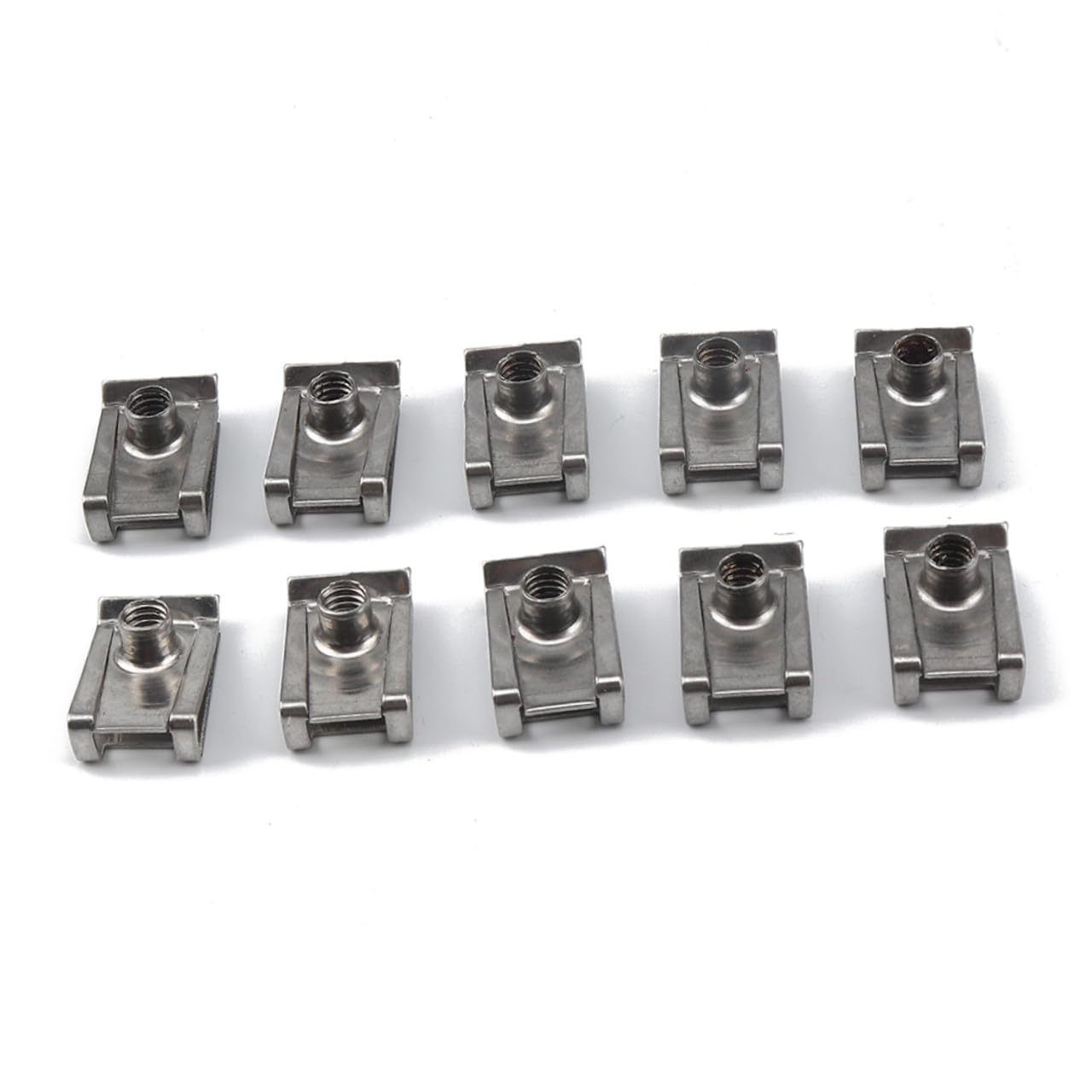 110pezzi Fasteners Manganese Clip u Per Fissaggio e Auto Facili Installare Per Cablaggi e Fissaggi Su Veicoli