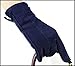 AOTIANYANG傲天阳 Leather Gloves Women's Sheepskin Suede Gloves Frosted Leather Autumn Winter Thin Warm Knitted Lining Fashion (Dark blue,8)