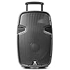 Vonyx SPJ-PA915 Portable PA Speaker System with Microphones, Bag, Battery Powered Wireless Sound for Events, Parties, Presentations #2