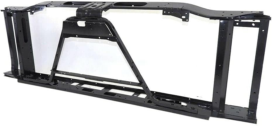 Radiator Mount Radiator Support Front Side Steel for Chevy for Silverado 1500 2007-2009,for GMC for Sierra 1500 2007-2009 Black Primed 20840497 GM1225252 WEF0767