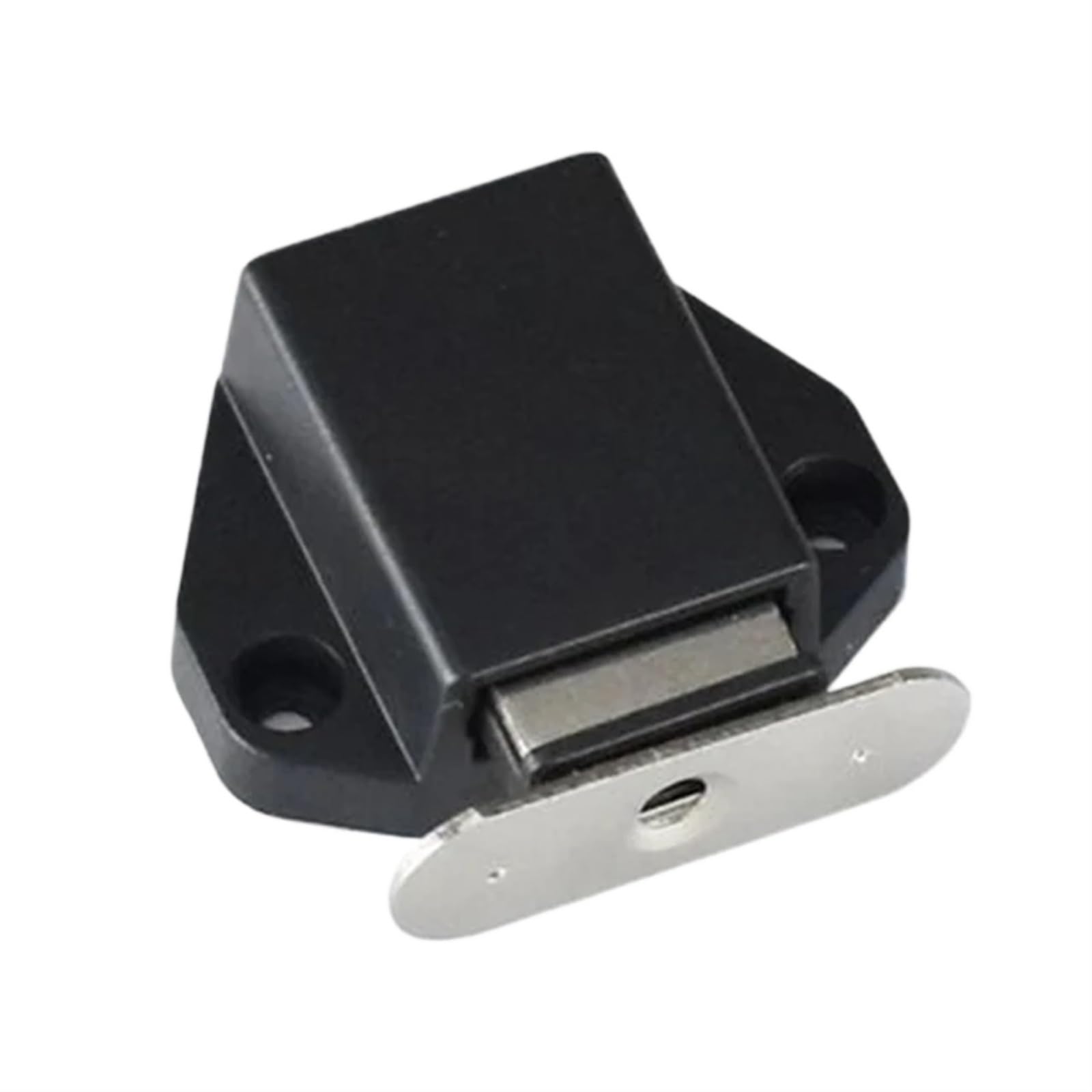 Kjbdqqh Single Catches 4Pcs Magnetic Cabinet Catches Push To Open Magnet Latch Door Closers For Wardrobe Cupboard Kitchen Furniture Stopp For Door(Single)