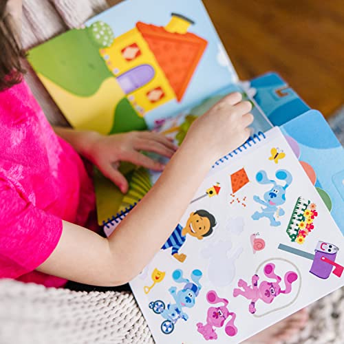 Melissa & Doug Blue's Clues & You! Restickable Stickers Pad - Places Blue Loves #TOP7