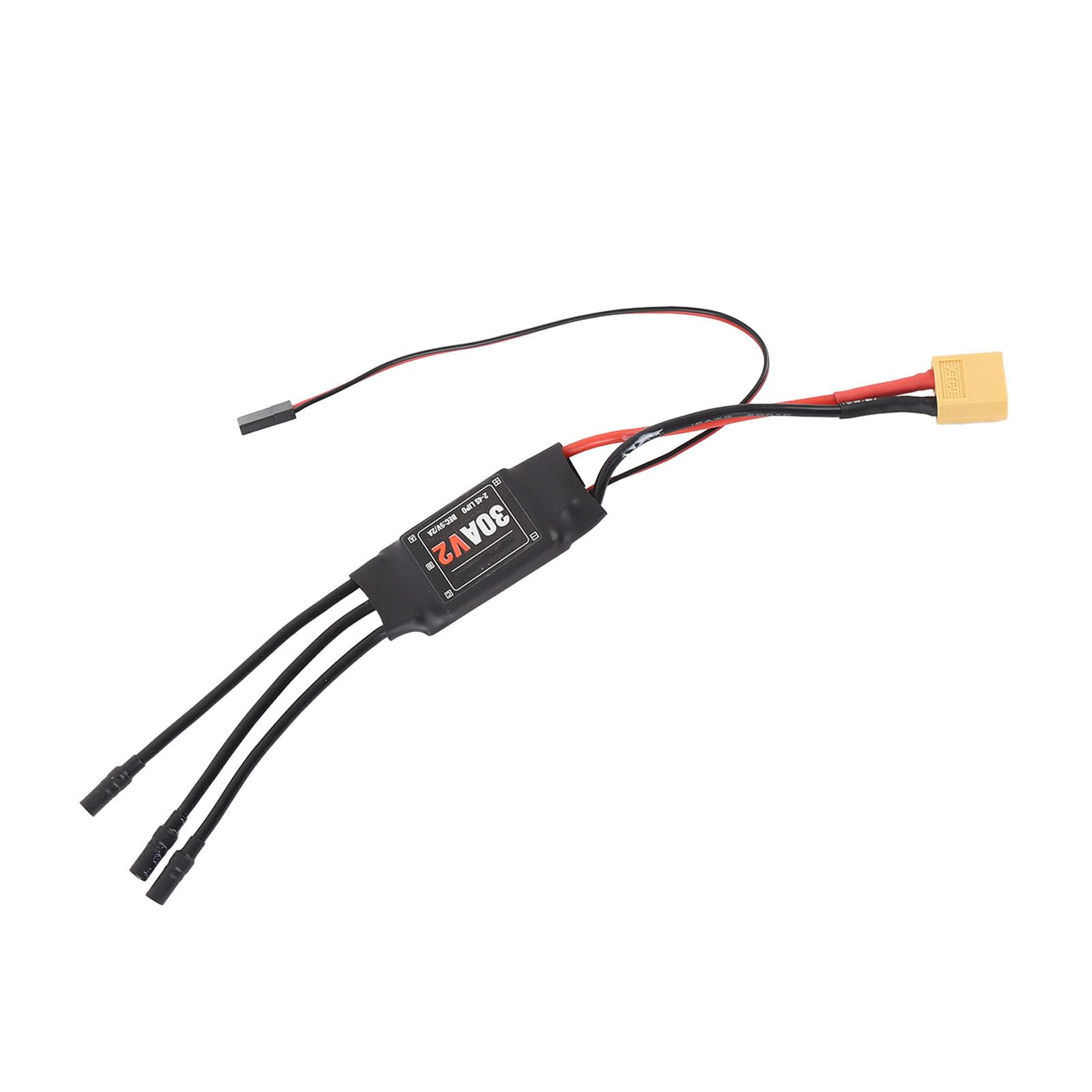 BuyWeek Brushless ESC, 30A XT60 Regolatore di Velocità in Rame 5V 2A Controller Elettronico di Velocità per Aeromobili Droni