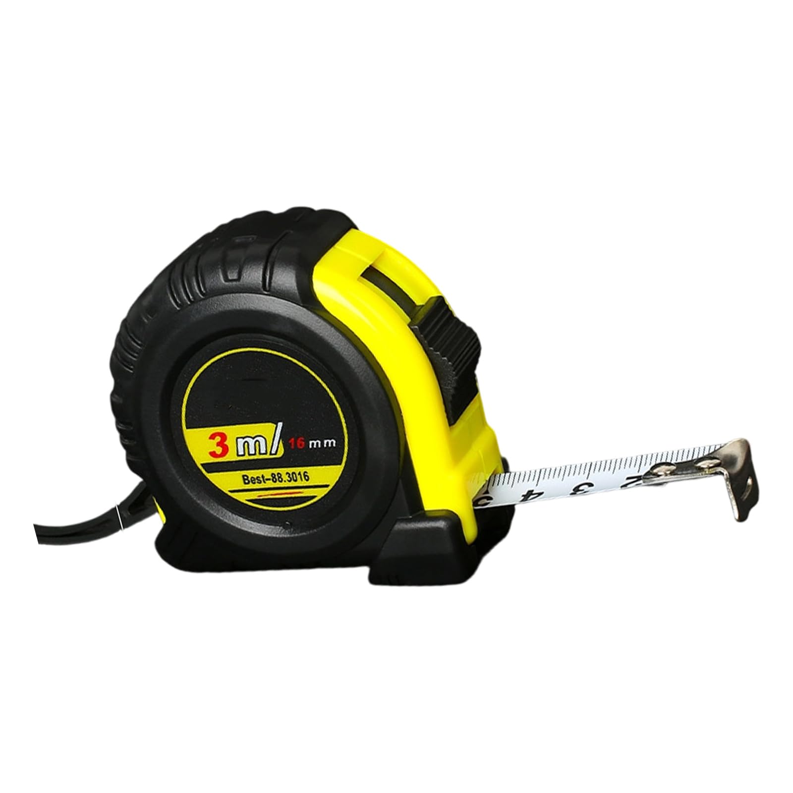 Rgybao 3M Flexible Measuring Tape With Locking Mechanism And Reinforced Case For Everyday Use Small Measure Retractable Ruler Measure