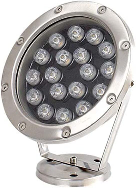 Braiton LED Underwater Pool Fountain Spotlight Low Voltage 24V Pond Light Submersible LED Pond Spot Lights ,Warm,18W