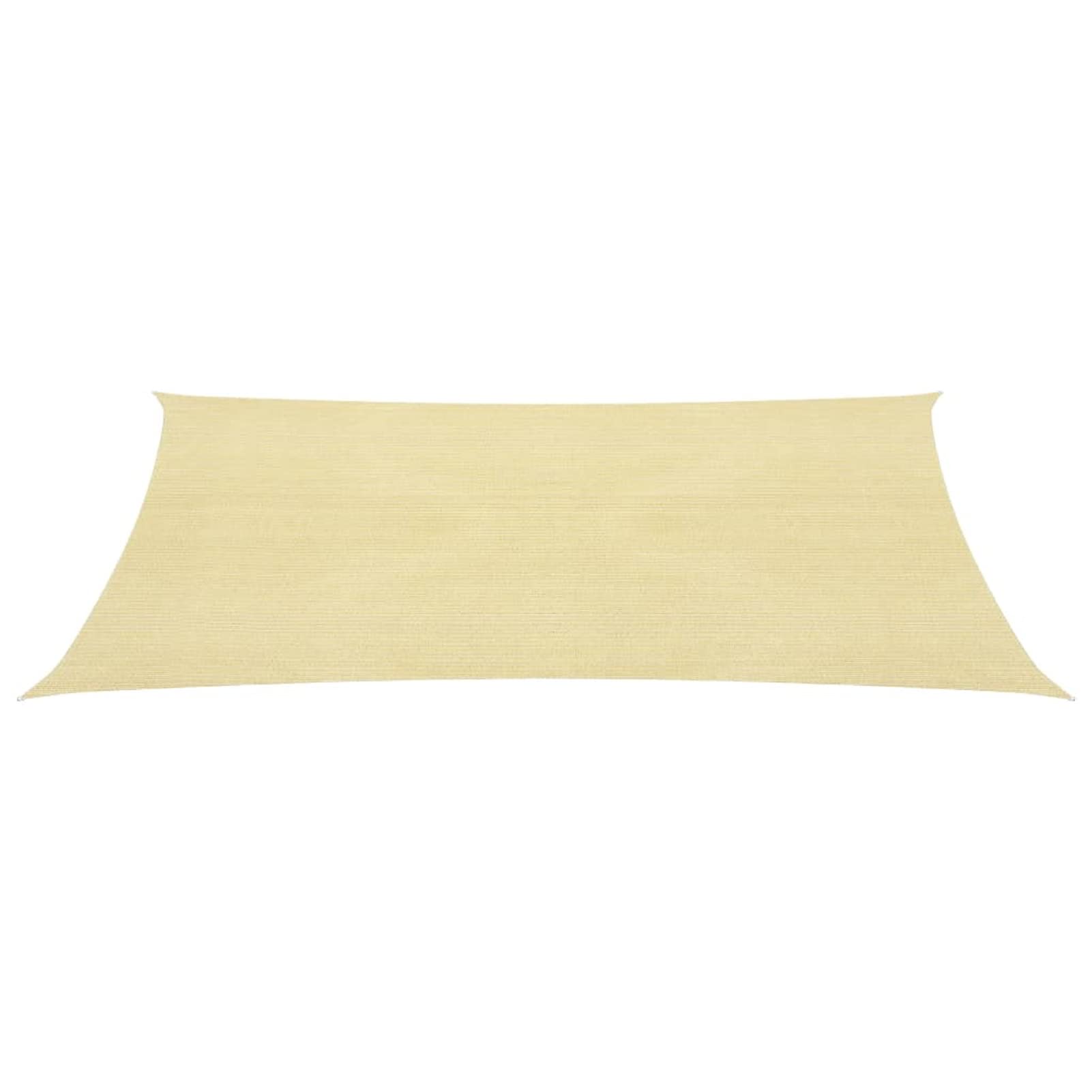 ZEYUAN Vela Parasole 160 g/m² Beige 3x4,5 m in HDPE,Vela Parasole,Vele Parasole da Giardino,Tenda a Vela Parasole,Respirante,Impermeable,Anti UV