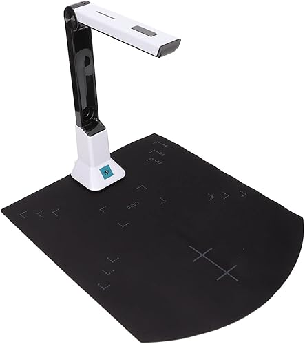 Cámara de documentos 8MP 4K Ultra High Definition USB Document Scanner A4 Auto Focusing para aprendizaje a distancia, videoconferencia, trabajo