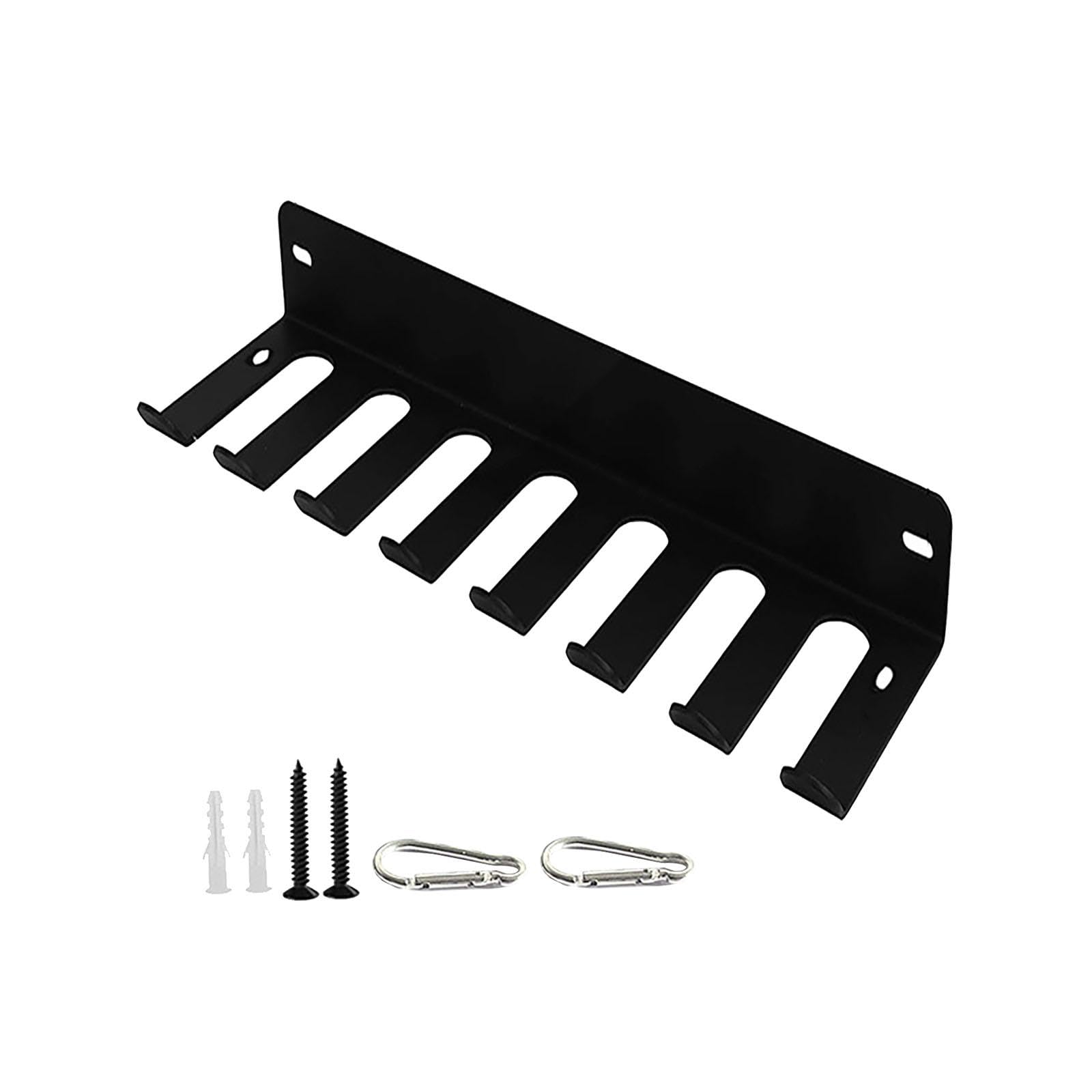 Home Gym Storage Rack Organizer Supplies Wandaufhänger Fitnessgeräte Regalhalter für Küche Badezimmer Hanteln, kurz