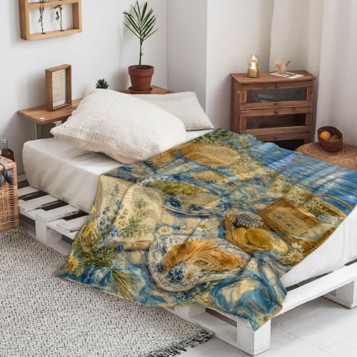 Couverture en forme de chrysanthème compacte contre le froid au canapé - 5