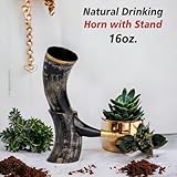 Zoom IMG-1 brainmart corno vichingo con supporto Zoom IMG-1 brainmart corno vichingo con supporto