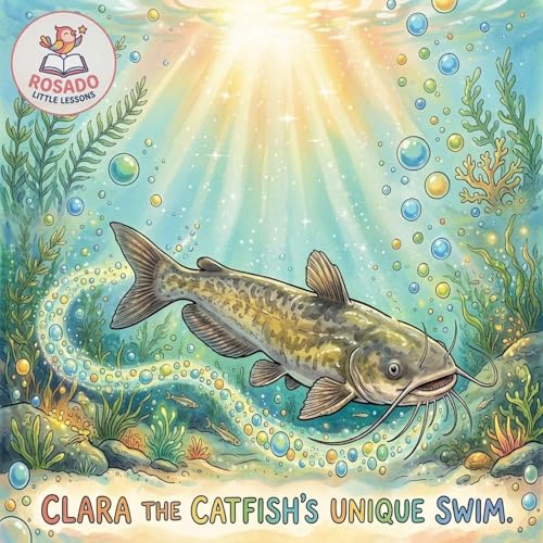 Clara the Catfish's Unique Swim