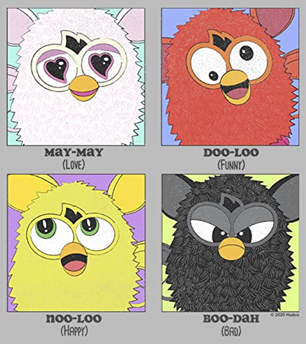 Girl's Furby Furby Feelings Names T-Shirt2