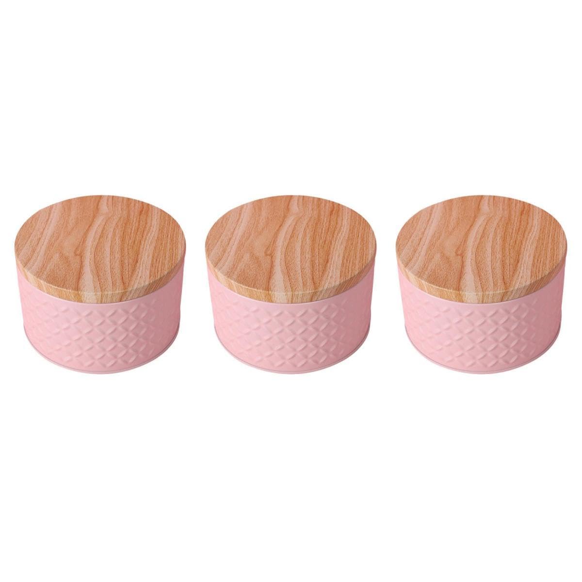 Cabilock 3 Pezzi Di Scatole Porta Snack Caramelle Prima Dei Barattoli Per Biscotti Scatole Di Con Coperchio Per Biscotti Contenitori Per Biscotti Cotti Al Forno Con Coperchi
